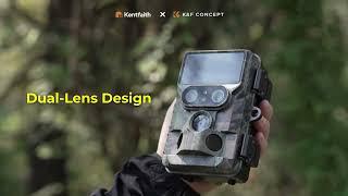 4K Trail Camera Dual Lens KF35.136