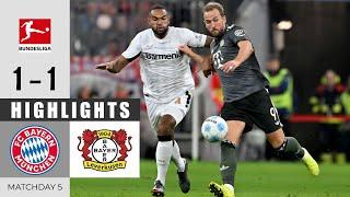 Bayern München gegen Leverkusen 1 - 1 | Highlights | Bundesliga 2024/25 - 29th September 2024