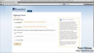 1. Creating your Dreamhost Account - WordPress Website Setup