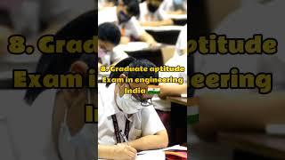 Top ten toughest exams in the World  #top10 #ytshorts #fact #topten #viral