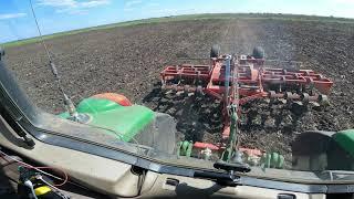 La spart de bulgări +JohnDeere 6120M  #tractorvlog #farmtuber