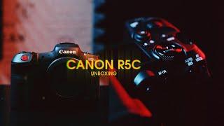 CANON R5C UNBOXING  WHAT'S IN THE BOX?