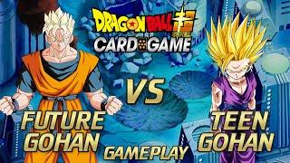 MOST EPIC FIGHT! FUTURE GOHAN VS TEEN GOHAN