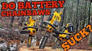 Are They Junk? Dewalt Battery Chainsaws. Buyers Guide. Dewalt 60V 14" Top Handle Chainsaw