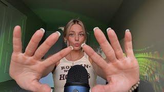 ASMR Hand Movements and Mouth Sounds NO TALKING