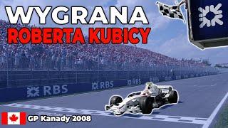 WYGRANA ROBERTA KUBICY W F1 [RECENZJA GP KANADY 2008]