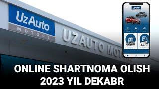 ONLINE SHARTNOMA OLISH UZAUTO 2024 | Shartnoma qachon ochiladi 2024