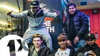 Footsie, SafOne, Big Zuu and DJ Jack Dat with Sian Anderson