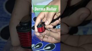 #unboxing derma roller for hair re growth 0.5mm