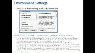 GIS540: Calling Tools with Arcpy Part1 (Ch 5-6.3)