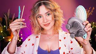  ASMR Tingly HEAD MASSAGE BUT YOU WILL FALL ASLEEP IN 5 MINUTES 