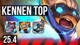 KENNEN vs DARIUS (TOP) | 7/0/7, Godlike | BR Challenger | 25.4