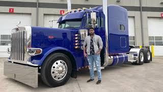 Golden Wings Freight – Cobalt Blue Peterbilt 389 Custom