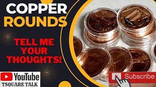 COPPER ROUNDS! WHY BUY COPPER ROUNDS? IS COPPER A PRECIOUS METAL? #preciousmetals #copper #shtf