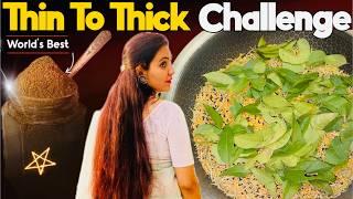 Thin To Thick Hair Challenge : World's Best Hair Growth Routine For Long Thick Extreme Hair Growth