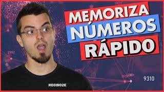 Cómo MEMORIZAR NÚMEROS Rápidamente (Método Herigone) - Técnicas de estudio para MEMORIZAR