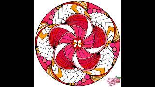 Pic of The Day: 18 APR 18 | Spiral Mandala | #happycolor #shorts