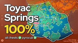 Toyac Springs 100% exploration guide (Natlan 5.0)