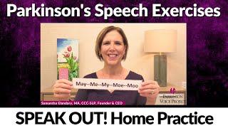 Parkinson's Speech Exercises: Grocery Store