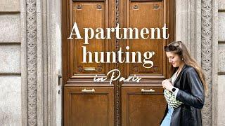 COME APARTMENT HUNTING WITH ME IN PARIS (including prices)