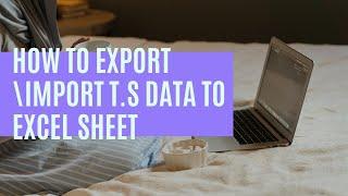 How to export or import Total station data to Excel sheet|Tamil