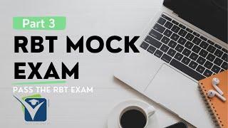 RBT Mock Exam | RBT Exam Review Practice Exam | RBT Test Prep [Part 3]