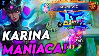 ENTREGAMOS TUDO O QUE A GENTE TINHA - KARINA GAMEPLAY | Mobile Legends