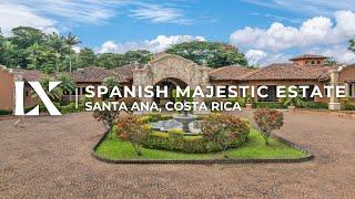 Inside a spanish style luxury home in San José, Costa Rica