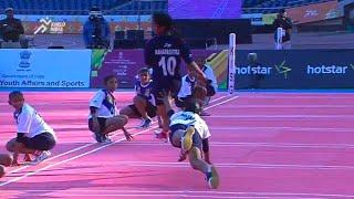 Maharashtra vs Gujarat Girl's Final Kho-Kho Match Full Highlights | Khelo India School Games