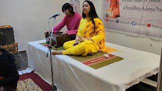 Sankeertan at Bharat yoga retreat at Himalayas