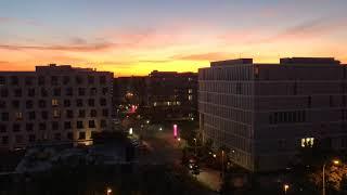 Time Lapse - Dusk | Darmstadt, Germany | T-Online Allee |Best Western Plus Plaza hotel