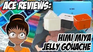 AceLayer Reviews: HIMI MIYA JELLY GOUACHE, Lightfastness, Comparison and Remixing ft.Ponyo [崖の上のポニョ]