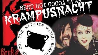 Merry KrampusNacht! The Kitchen Witch Krampus Cocoa with Holiday Flavors!