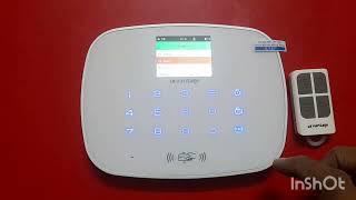 How to add Remote in Vantage Gsm alarm system VV-SA450K