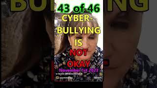 CYBERBULLYING IS NOT OKAY - "We are BORED, you will be HUMILIATED, my persistence is PUERILE" - pt3