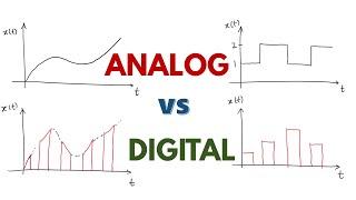 Analog Signal Vs Digital Signal | Digital vs Analog with Examples