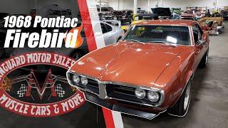 1968 Pontiac Firebird HO! For Sale Vanguard Motor Sales #7764