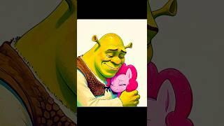 Shrek and pinkie