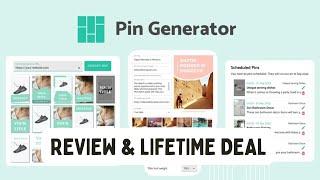 Pin Generator Reviews and Lifetime Deal | Automated Pinterest Marketing Tool