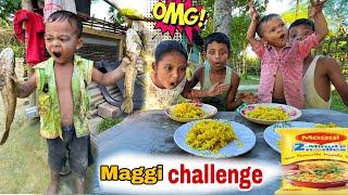 Maggi challenge//কোন জিকিল আজি চাওঁক //Guti Assames vlog