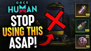 Once Human - 5 HUGE Endgame MISTAKES to AVOID! (Once Human Tips & Tricks)