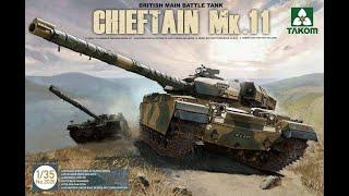 Takom : Chieftain Mk.11 : 1/35 Scale Model : In Box Review