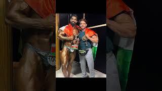  GOLD MEDAL IN SOUTH ASIAN CHAMPIONSHIP 2023 - NITIN CHANDILA #nitinchandilaofficial #mrolympia