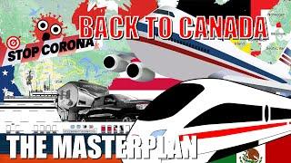 ON OUR WAY TO CANADA - TRAVEL MASTERPLAN!