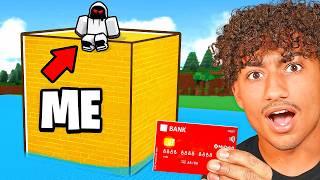 Spending $8,524,742 To Build The LARGEST CUBE In Roblox Build A Boat