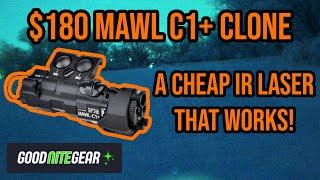MAWL C1+ Clone Review | IR Laser/Illuminator Combo on a Budget! #nightvision