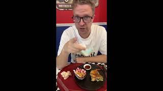 dum dums spending $70 per hour to watch someone eat a burger | cheap charlie billy blue