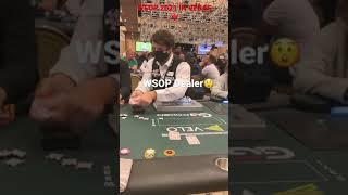 #shorts #WSOP #2021 #Lasvegas #Dealer #홀덤 세계에서 가장큰 홀덤 국제대회 딜러..