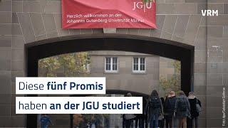 Diese fünf Promis haben in Mainz studiert