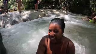 Dunn's River Fall in Jamaica -My 47th bday trip! #jacksonvillerealtor #dunnsriverfalls